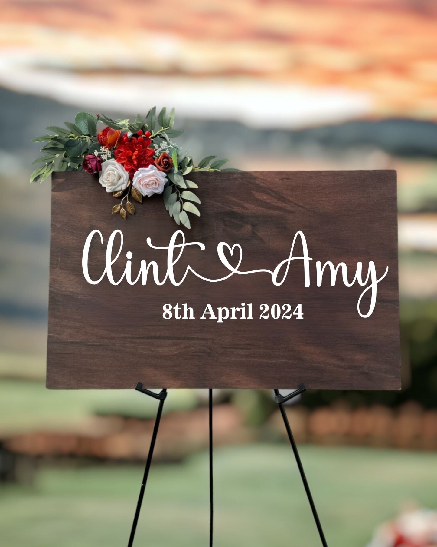 Wedding Welcome Sign