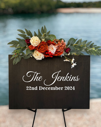 Wedding Welcome Sign