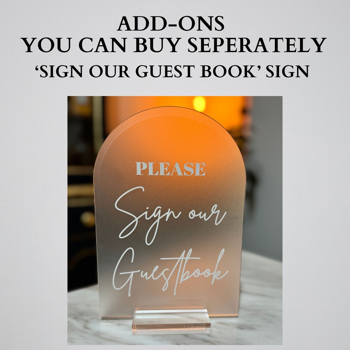 Premium 3D Wedding Keepsake (Guest Book Alternative)