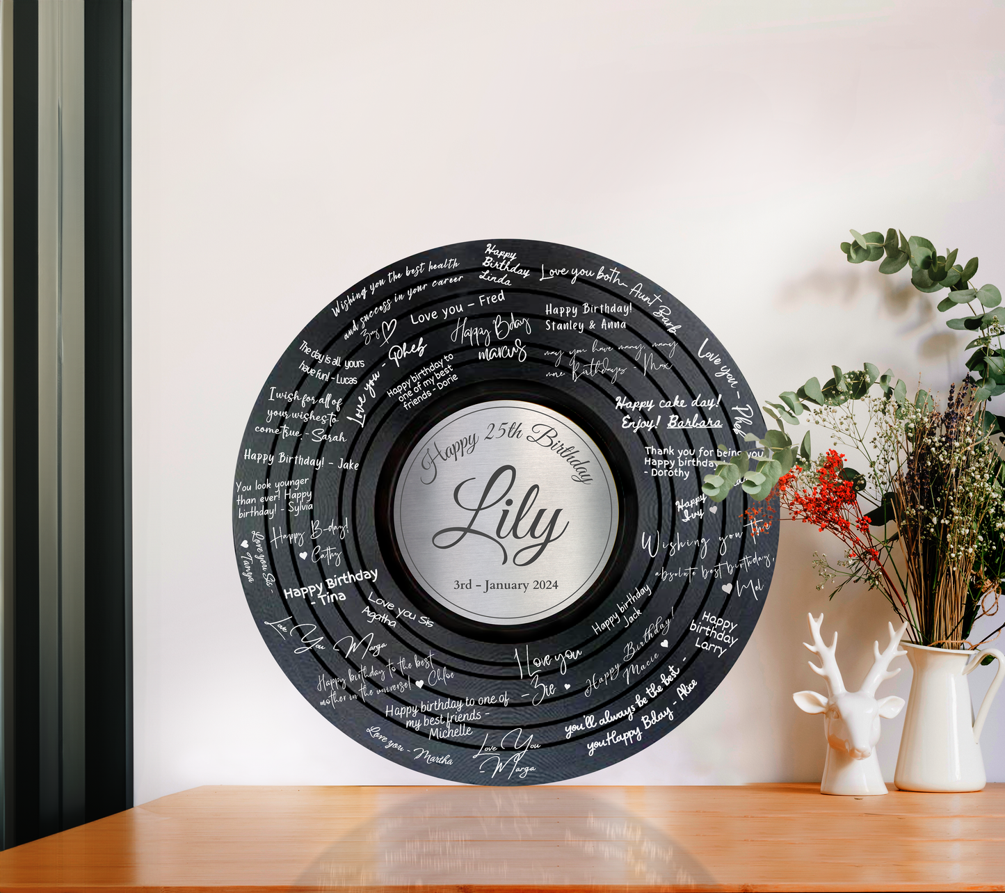 Wedding Record Guest Book Alternative