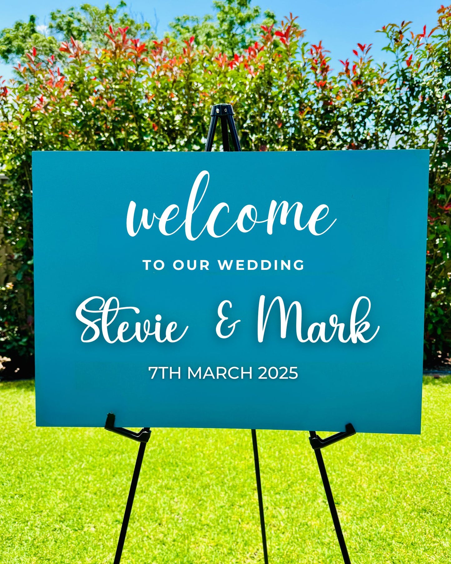 Wedding Welcome Sign